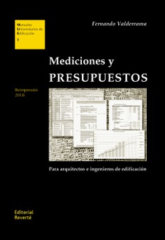MUE 01 · Mediciones y presupuestos