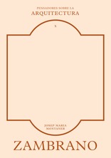 PsA 10 · Zambrano sobre la arquitectura PsA 10 · Zambrano sobre la arquitectura