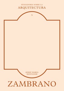PsA 10 · Zambrano sobre la arquitectura