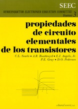 Propiedades de circuito elementales de los transistores Tomo III Propiedades de circuito elementales de los transistores Tomo III