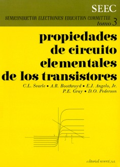 Propiedades de circuito elementales de los transistores Tomo III
