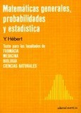 Matemáticas generales , probabilidades y estadística